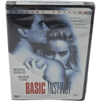 Basic Instinct DVD Special Edit Michael Douglas, Sharon Stone 2001 Area 1 18] - Image 1 of 4