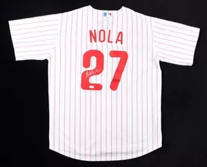 Aaron Nola Signed Philadelphia Phillies Jersey (JSA COA) Philly Ace #1 Starter - Picture 1 of 6
