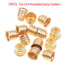 E14 Brass Lacy Lamp Holder Light Beads Bases Screw Type Bulb Cover DIY Parts