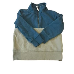 Crewcuts Outlet Half-Zip Pullover Sweatshirt XXS (2-3) – Color Block Design - Picture 1 of 6