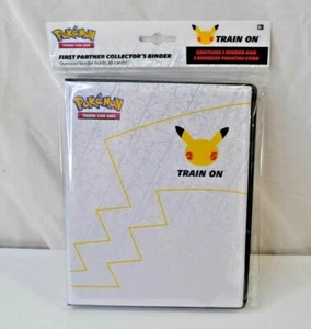 Pokemon 25th Anniversary First Partner Collector's Binder W/Jumbo Pikachu *New* - Bild 1 von 2
