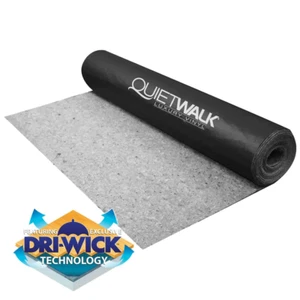QuietWalk Acoustical Underlayment Vapor Barrier 100 sq ft Luxury Vinyl Flooring - Picture 1 of 12