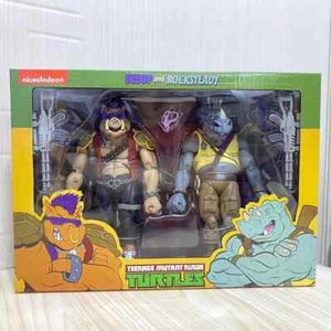 NECA #Teenage Mutant Ninja Turtles Bebop And Rocksteady 2-Pack 7” Action Figure - Picture 1 of 10