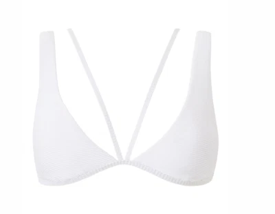 Top de bikini Sunseeker Bazaar Tri blanco Reino Unido 20 - nuevo con etiquetas Foto 1 de 2