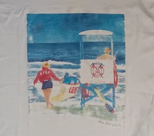 vintage single stitch Long Point Beach t-shirt Martha's Vineyard Souvenir - Picture 1 of 7