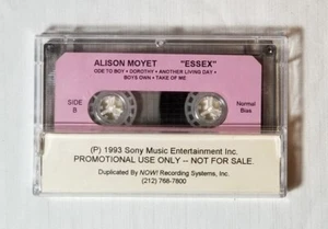 Alison Moyet Pink Label Advance Promo Cassette ESSEX Yaz Yazoo NOT CD 12" Vinyl - Picture 1 of 7