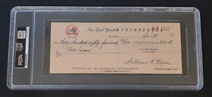 1979 BOB LEMON Signed Payroll Check-HALL OF FAME-NEW YORK YANKEES-PSA - Picture 1 of 5