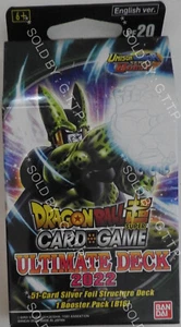 DRAGON BALL SUPER JCC - MAZO DEFINITIVO 2022 BE20 - NUEVO/SELLADO GRATIS REINO UNIDO P&P - Imagen 1 de 6