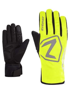 ZIENER leichte Bike Winter Fahrradhandschuh Daqua AQUASHIELD gelb scharz 737 neu - Picture 1 of 1