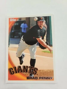 2010 Topps Baseball Card Brad Penny 47 - Picture 1 of 2