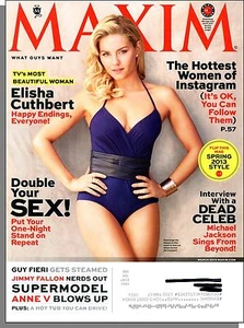 Maxim 181 - 2013, March - Elisha Cuthbert, Jimmy Fallon, US MIlitary Special Ops - Picture 1 of 1
