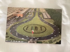 CARTOLINA STABILIMENTO FIAT MIRAFIORI PISTA COLLAUDO - TORINO ANNI '50 '60 - Imagen 1 de 2