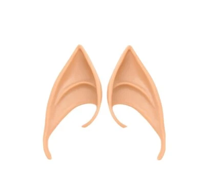 Elf Fairy Pixie Latex Ear For Cosplay Costume Real Elves Prop Ears For Halloween - Image 1 of 4