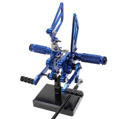 CNC para GSXR750 1996-2005 GSXR600 1996-2005 reposapiés estriberas juego trasero ajuste GP Foto 1 de 4