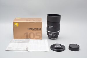 Nikon AF DC-Nikkor 105mm f/2 F2 D Lens, Full-Frame  Lens Nikon F Mount, Boxed