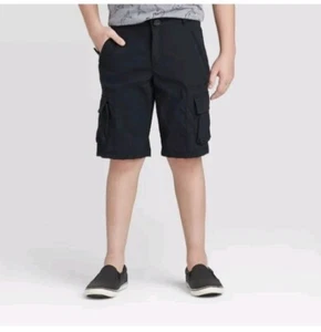 Boys Techy Stretch Cargo Shorts Cat & Jack size 8 - Picture 1 of 5