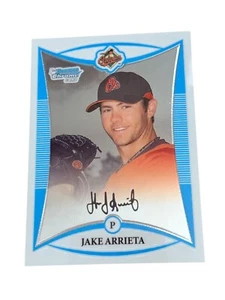 2008 Bowman Chrome - Jake Arrieta #BCP164 Trading Card - Bild 1 von 2