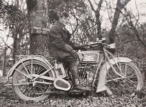 EXCELSIOR AUTO CYCLE - MOTORRAD - Echtfoto - POSTKARTE - Angebot #5271 - Bild 1 von 9