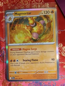 HOLOGRAM FOIL RARE Magmortar 021/159 Journey Together Pokemon tcg Card - Picture 1 of 1