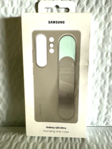 Genuine Samsung - Galaxy S25 Ultra Standing Grip Case - Gray  BRAND NEW! SEALED! - Picture 1 of 7