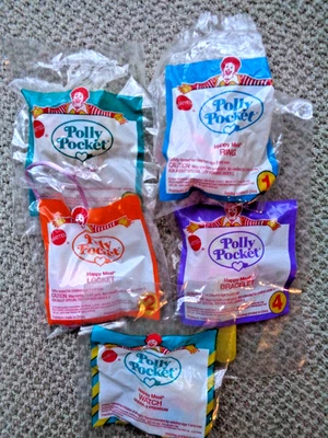 McDonald's Polly карман 1994 полный MIP комплект w/до 3 - Изображение 1 из 2