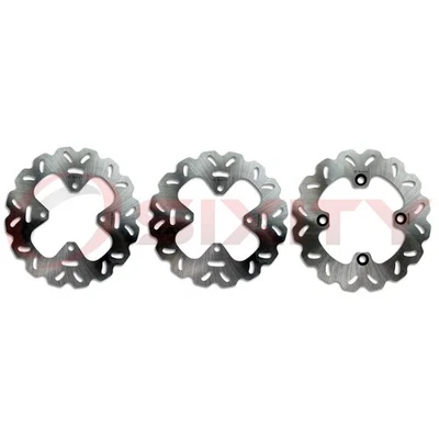 Front + Rear Rotor 2009-2010 Can-Am Outlander 400 HO EFI Set Full Kit  yj — 第 1/4 张图片