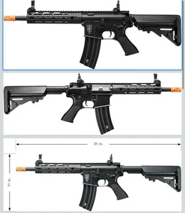 Elite Force Umarex XM-4 w/ EyeTrace AEG Airsoft Rifle Black BRAND NEW $200 - Picture 1 of 11