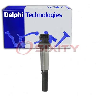 Delphi Ignition Coil for 2013-2015 BMW 740Li xDrive 3.0L L6 Wire Boot Spark gy - Image 1 of 4