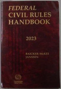 Federal Civil Rules Handbook 2023 - Picture 1 of 1