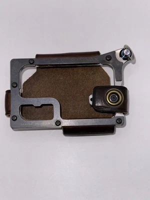 Trayvax - Contour Wallet - Sleek Leather Wallet - Raw Mississipi Mud - Image 1 of 4