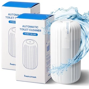 Fresh & Fresh Automatic Toilet Bowl Cleaners - 2 Bottles(UPTO 2500 FLUSHES/Bo... - Picture 1 of 7