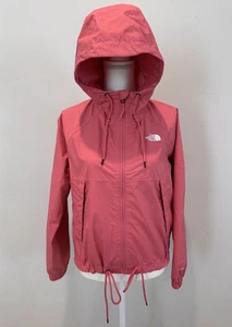 The North Face Antora Rain Hoodie Jacket Women's Sz S Cosmo Pink Lightweight - Picture 1 of 21