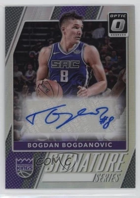 2017 Donruss Optic Signature Series Holo Prizm Bogdan Bogdanovic Rookie Auto RC - Image 1 of 2