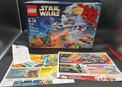 75184 Star Wars Lego Advent Calendar NEW Legos set 2017 Sealed Christmas RETIRED - Image 1 of 4