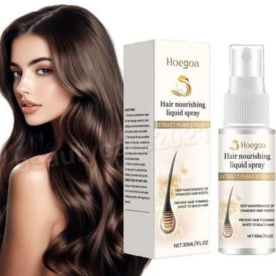 Spray para el crecimiento del cabello Halo Grow 30 ml espesante natural para el cabello suave regeneración EE. UU. Foto 1 de 4