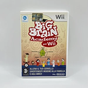 Big Brain Academy per Nintendo Wii PAL ITA gioco usato italiano COMPLETO - Foto 1 di 5