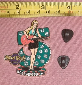 Hard Rock Cafe Hollywood Florida 5 5th Anniversary Limited Edition 500 Pin - Bild 1 von 3