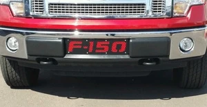2009-2014 Ford F-150 F150 black with red mesh Lower Bumper Grille ecoboost - Picture 1 of 5