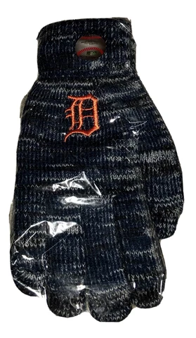 Detroit Tigers MLB Winter Gloves,Size: Adult NIB Cover