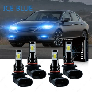 Para Honda Accord Sedán 2008 2009 - 2012 - 8000K LED Faro Bombilla Luz Alta Baja - Imagen 1 de 10