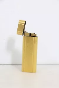 Cartier 18K Gold Plated Rounded Lighter - Picture 1 of 4