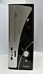 MICRO PC ATX, CASE VulTech, ASRock FM2A78M-HD+, AMD A4-5300, DDR3 4GB, SSD 120GB - Imagen 1 de 12