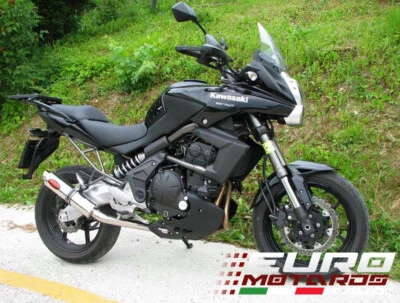 Kawasaki Versys 650 2006-2014 MassMoto Terminale Scarico GP1 Inox Omologato Foto 1 de 3