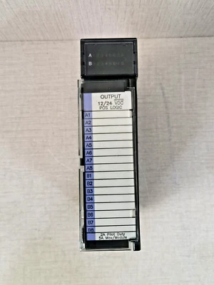 GE FANUC IC693MDL740H OUTPUT MODULE 12/24VDC 0.5A 16PT POS - Image 1 of 4