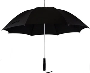 ADCB mehrfarbiger wechselnder Regenschirm mit integrierter LED-Taschenlampe | schwarzes Baldachin - Bild 1 von 7