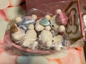 Rilakkuma Korilakkuma Seven Lucky Gods Mascot set Plush Doll Japan unused - Picture 1 of 5