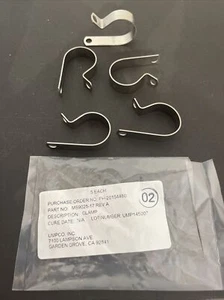 (5) Morsetto ad anello 1- 1/8" Id X 1 - 13/16 lungo 321 in acciaio inox, Umpco Ms9025-17 - Foto 1 di 4