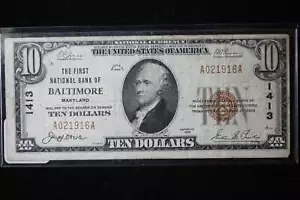 1929 $5 moneta nazionale, Baltimora, MD, vendita negozio 091029 - Foto 1 di 2