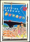 Modern Postcard: LT's Guide to Getting Around London. 1986 Repro Poster (LTM605)