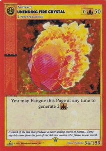 METAZOO CRYPTID NATION - UNENDING FIRE CRYSTAL - FULL HOLO - 34/159 - Picture 1 of 1